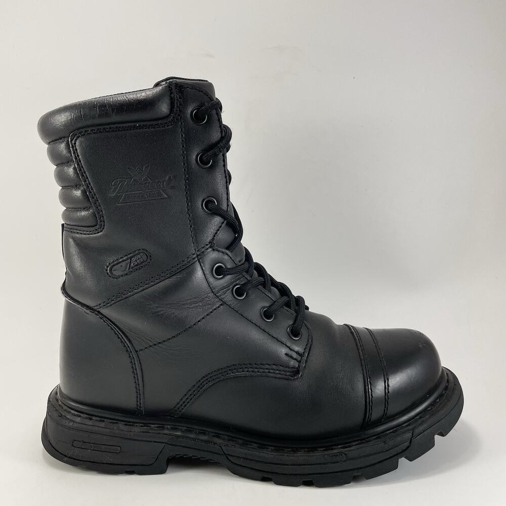 Thorogood 834-6888 Gen-Flex2 8" Tactical Side-Zip Jump Boots Black Mens Size 7